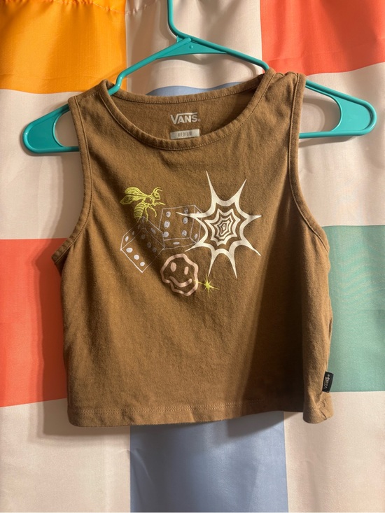 Vans Tops - Vans - womens cropped tank top - medium